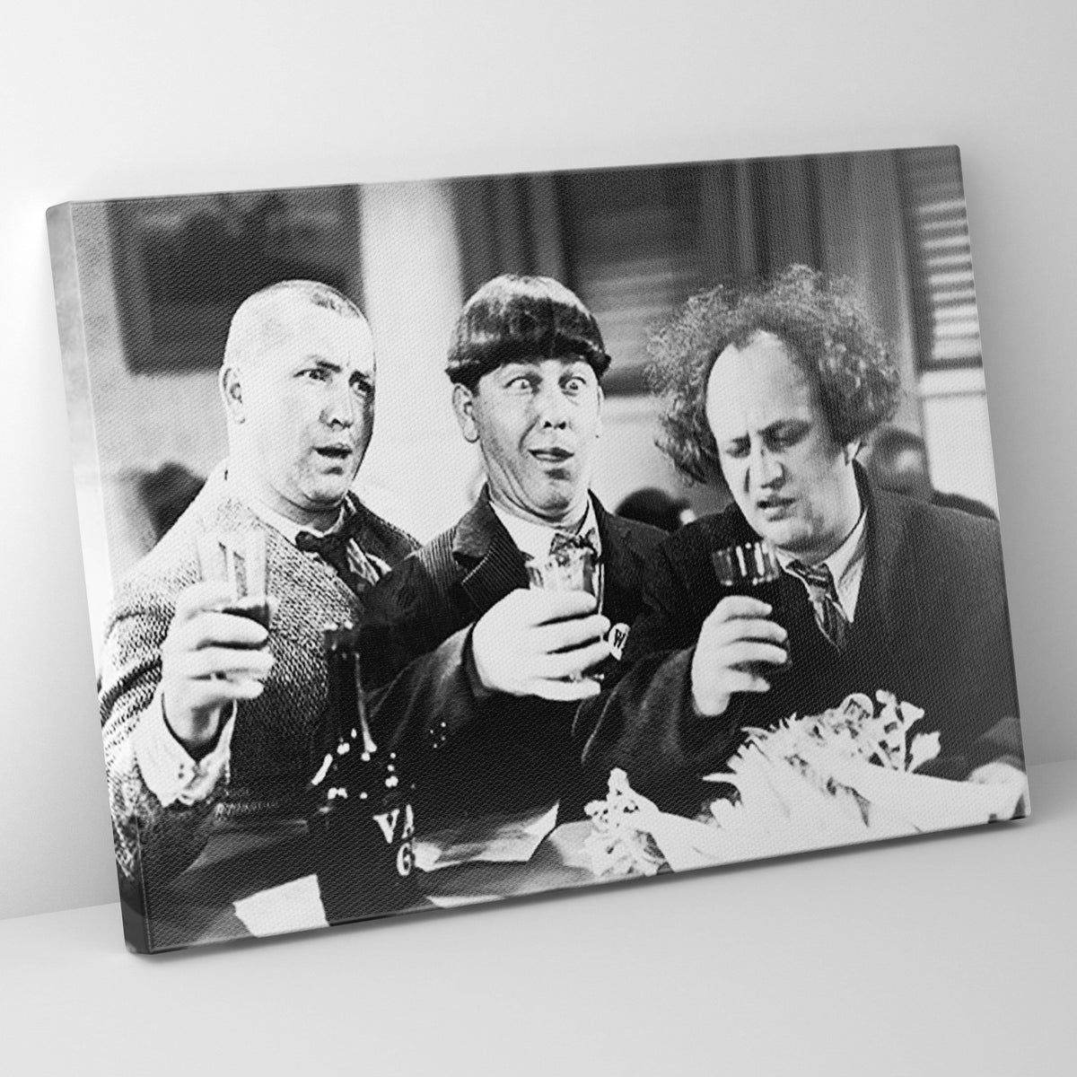 3 Stooges Poster/Canvas | Far Out Art 