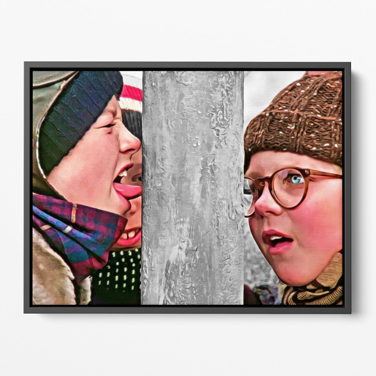 A Christmas Story Double Dog Dare Poster/Canvas | Far Out Art 