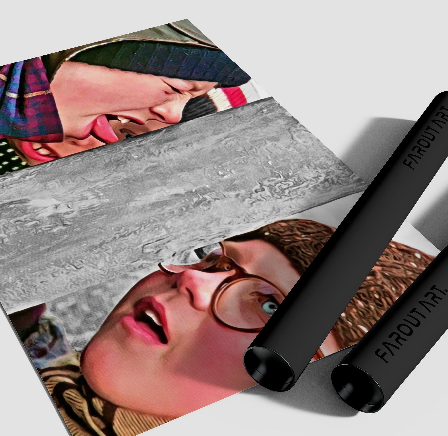 A Christmas Story Double Dog Dare Poster/Canvas | Far Out Art 