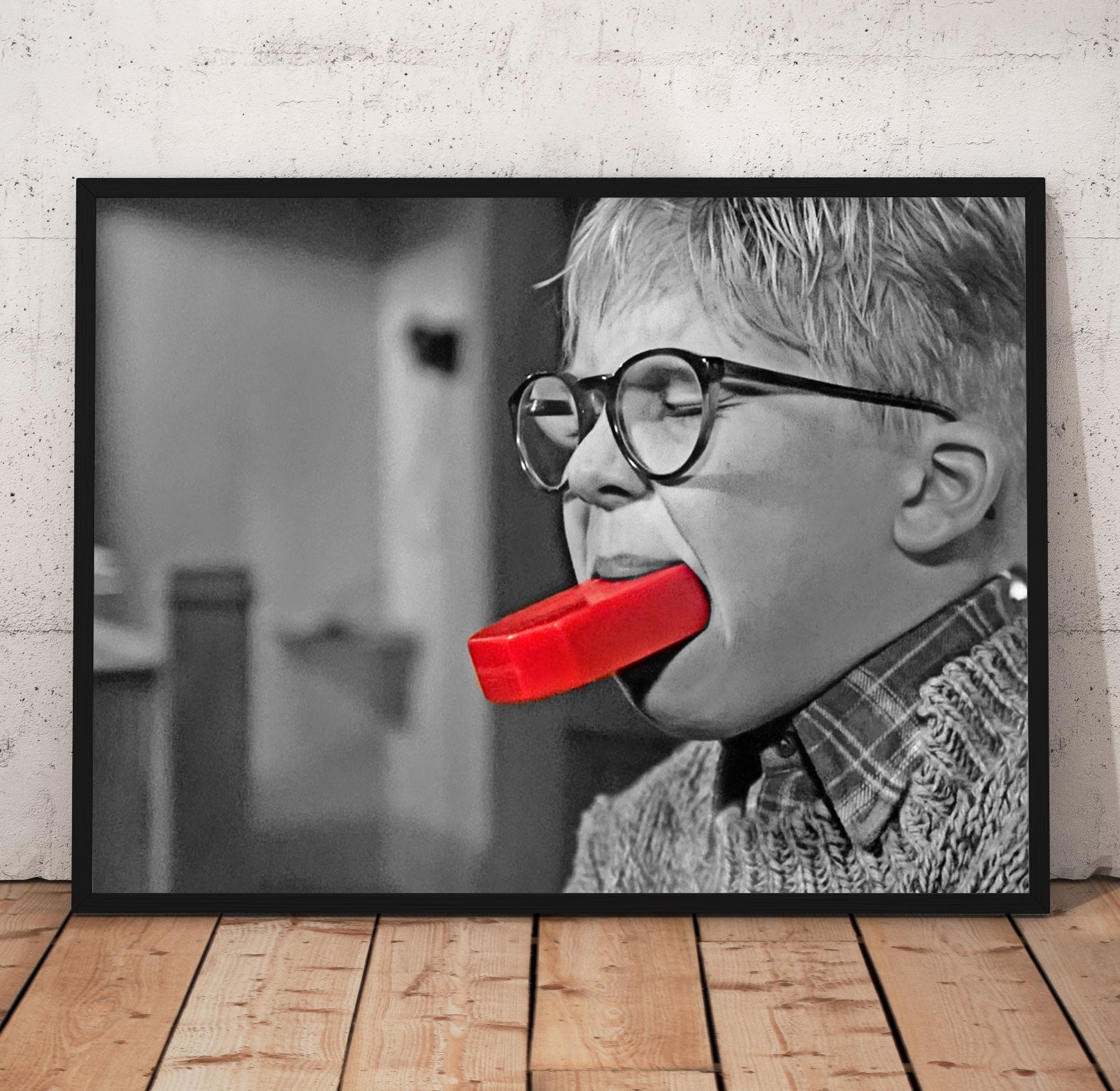 A Christmas Story Soap Poisoning Poster/Canvas | Far Out Art 