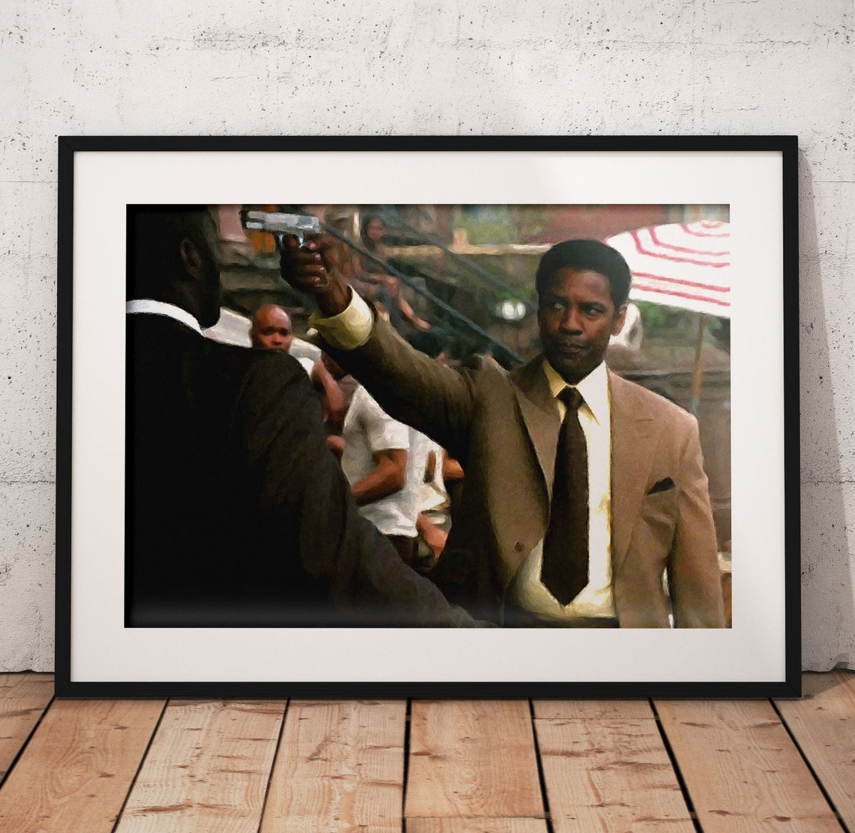 American Gangster Poster/Canvas | Far Out Art 