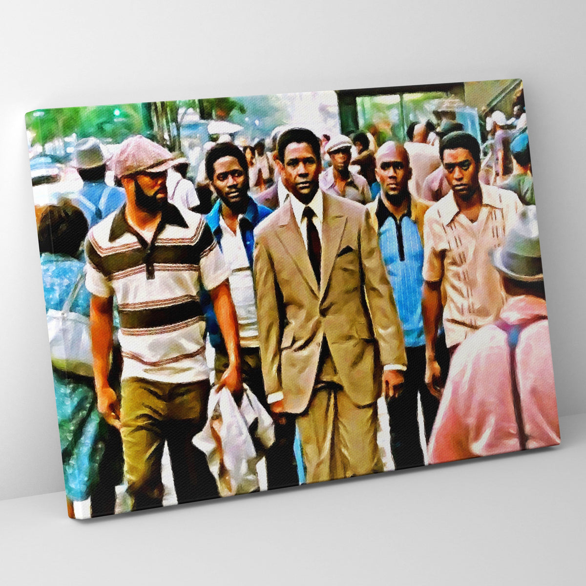 American Gangster Family Poster/Canvas | Far Out Art 
