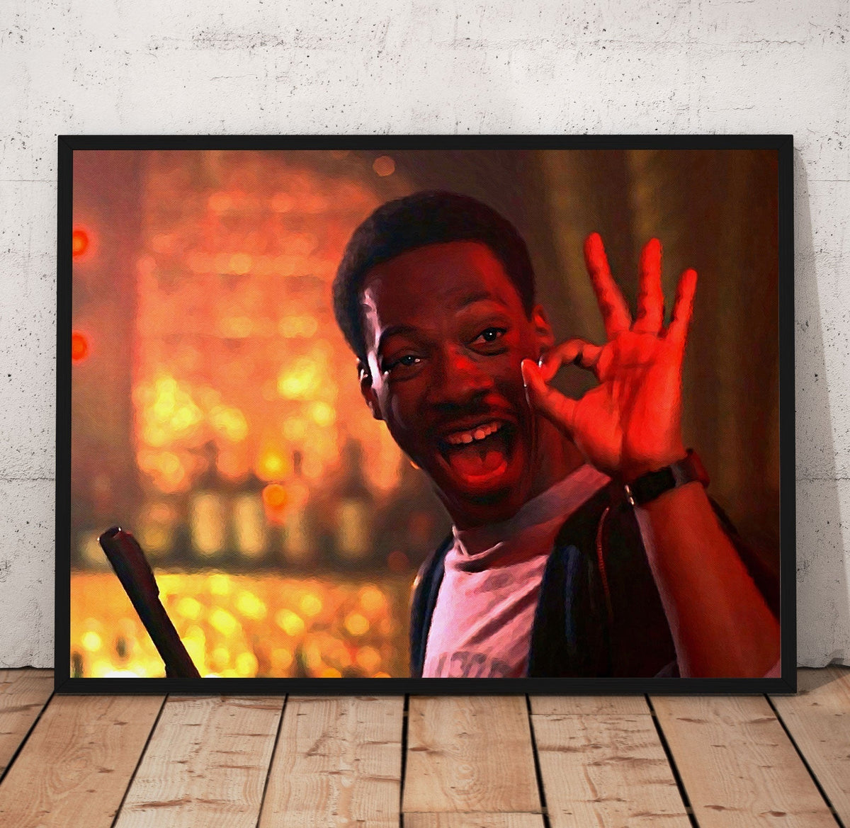Beverly Hills Cop Alright Poster/Canvas | Far Out Art 