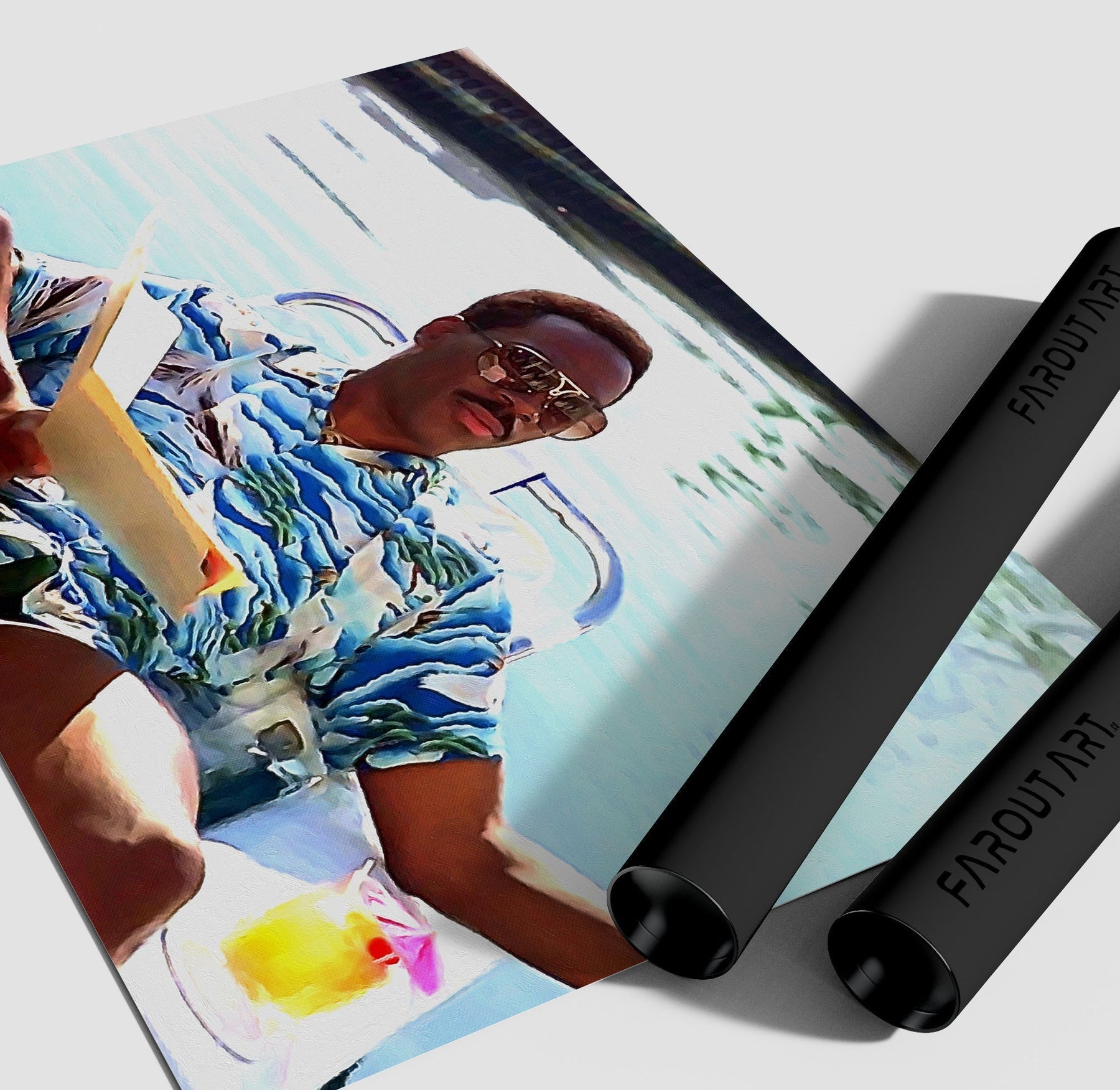 Beverly Hills Cop Pool Time Poster/Canvas | Far Out Art 