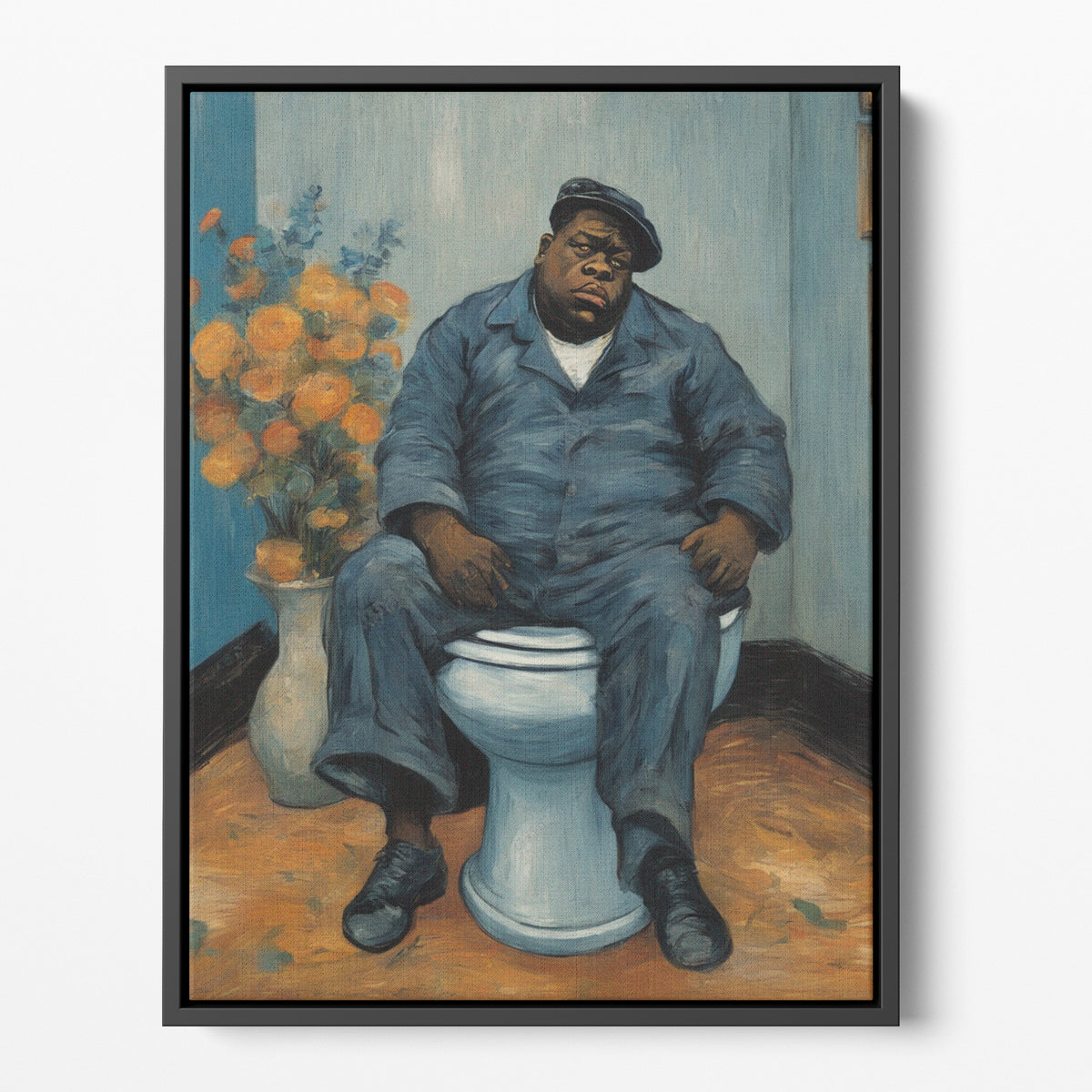 Notorious Bathroom Poster/Canvas | Far Out Art 