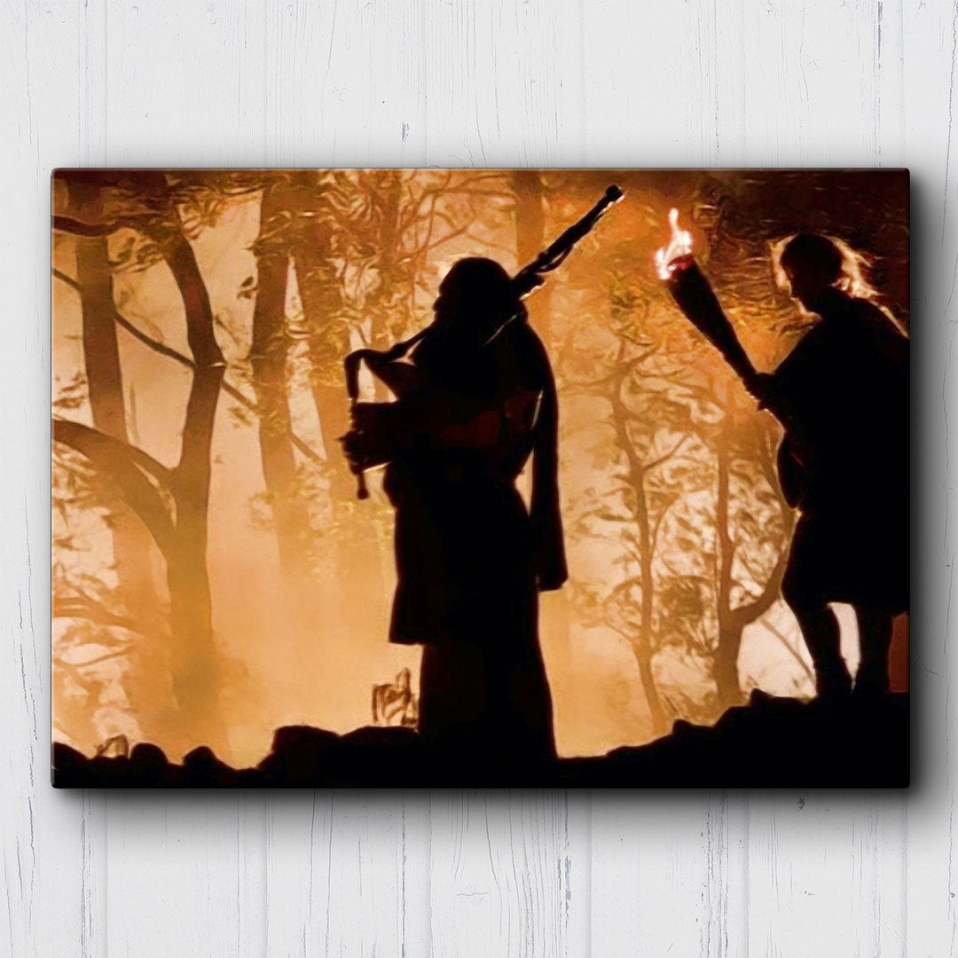 Braveheart Bagpipes Canvas Sets