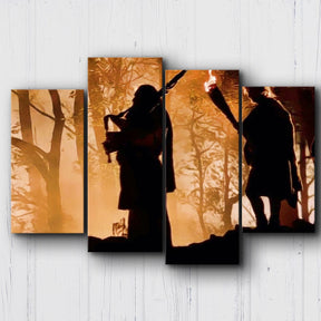 Braveheart Bagpipes Canvas Sets