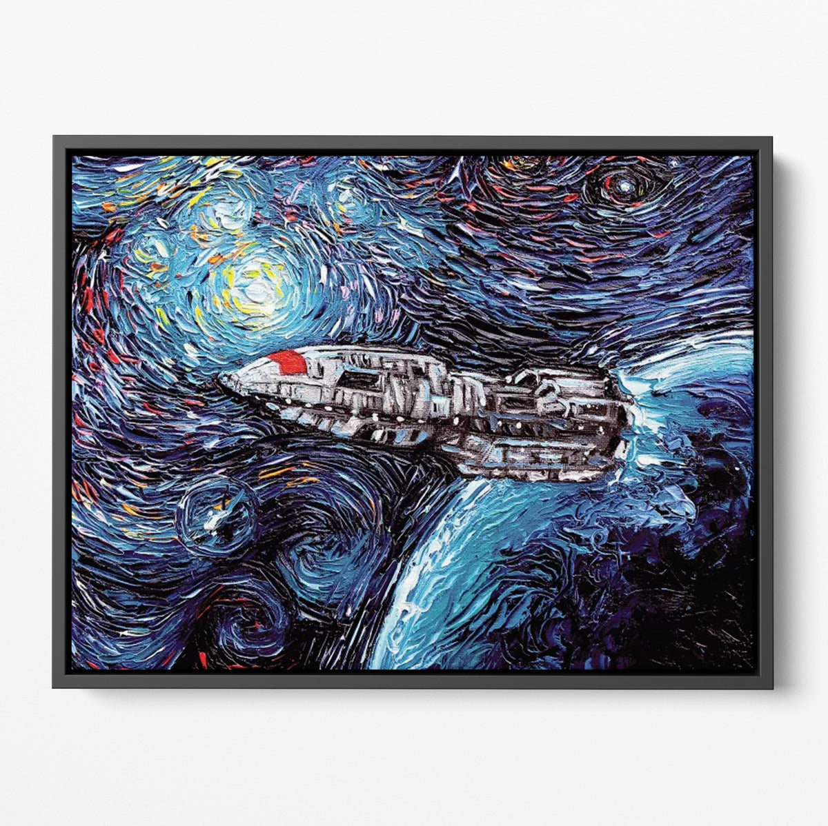 Battlestar Galactica Starry Night Wall Art