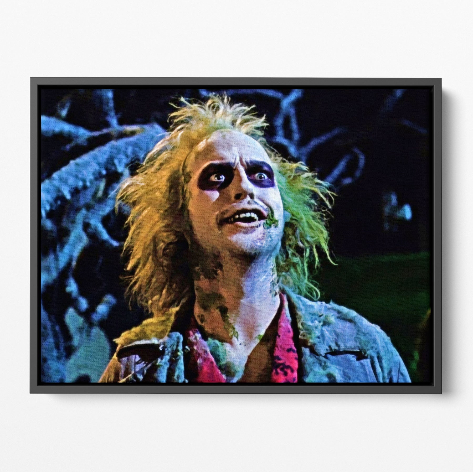 Beetlejuice Qualifications Poster/Canvas | Far Out Art 