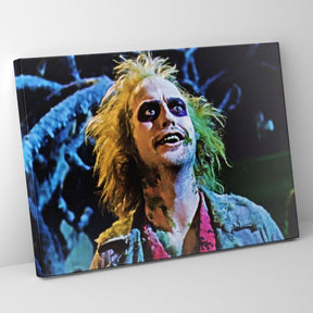 Beetlejuice Qualifications Poster/Canvas | Far Out Art 