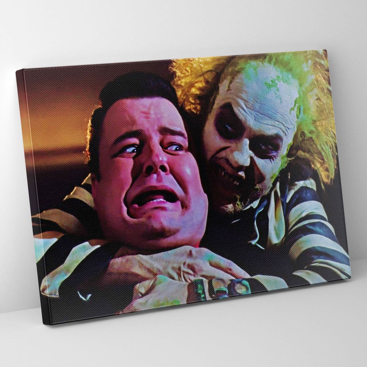 Beetlejuice Stick Around Poster/Canvas | Far Out Art 