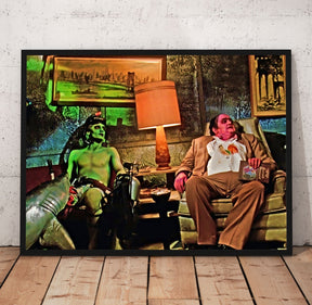 Beetlejuice Waiting Room Poster/Canvas | Far Out Art 