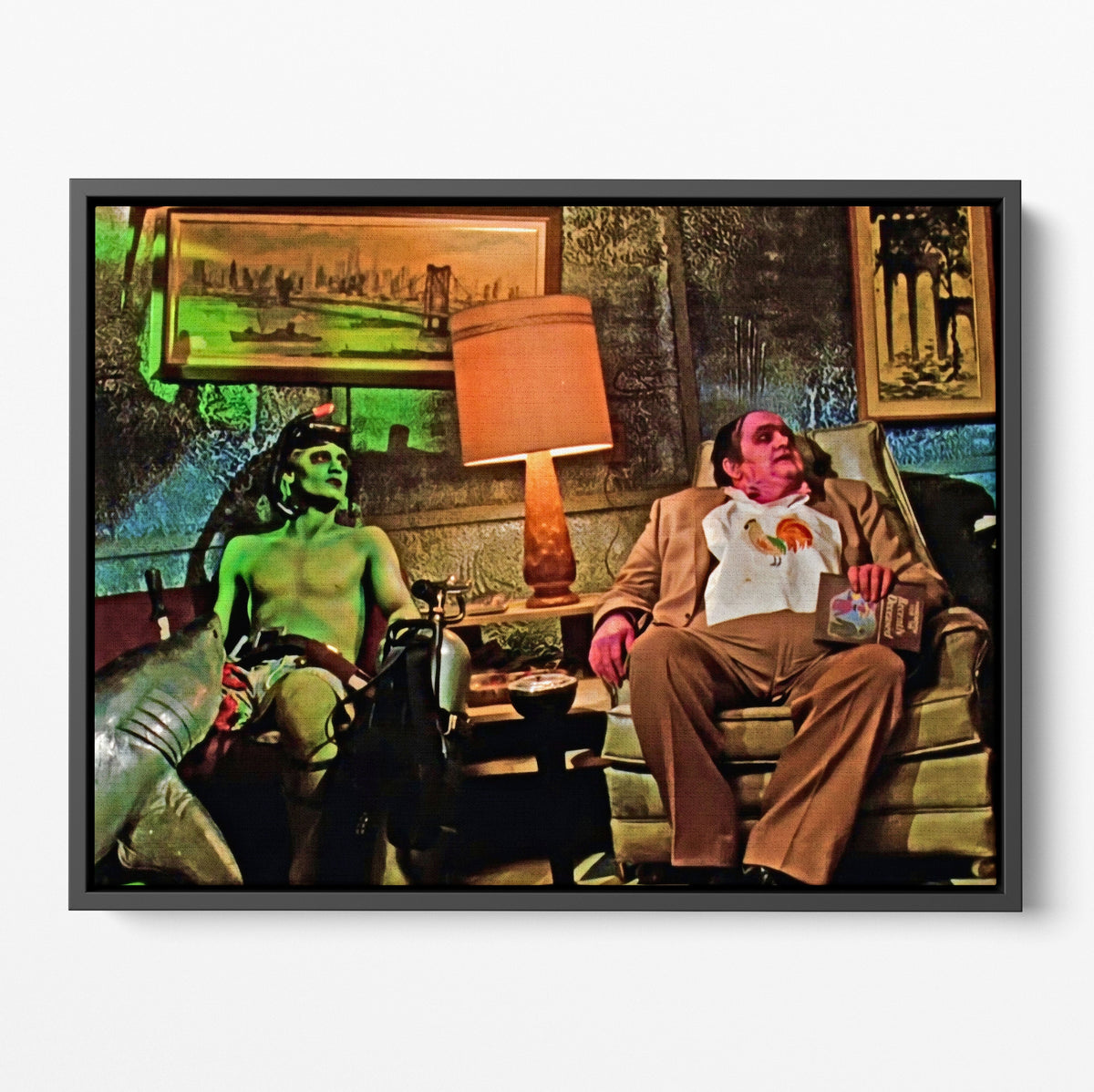 Beetlejuice Waiting Room Poster/Canvas | Far Out Art 