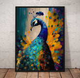 Bella Peacock Prints | Far Out Art 