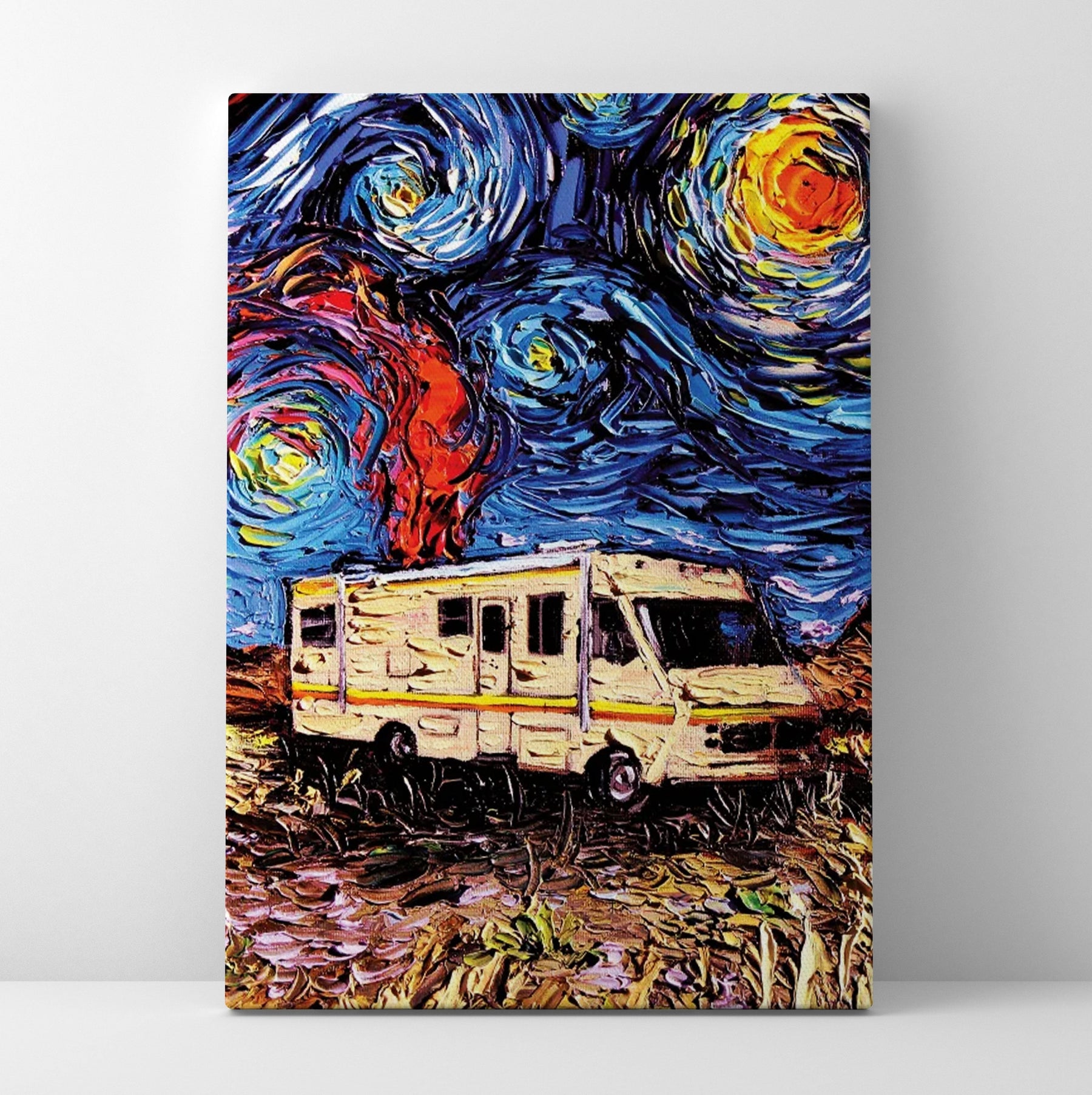 Breaking Bad Starry Night | Far Out Art 