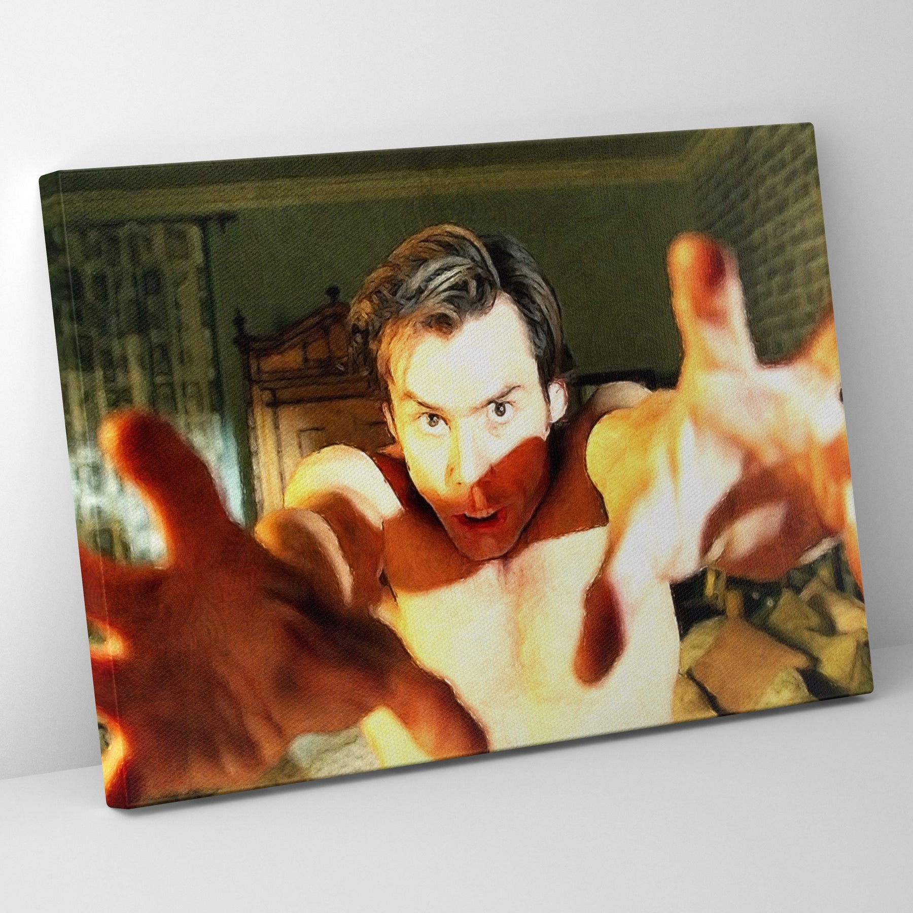 Bruce Almighty More Pleasure Poster/Canvas | Far Out Art 