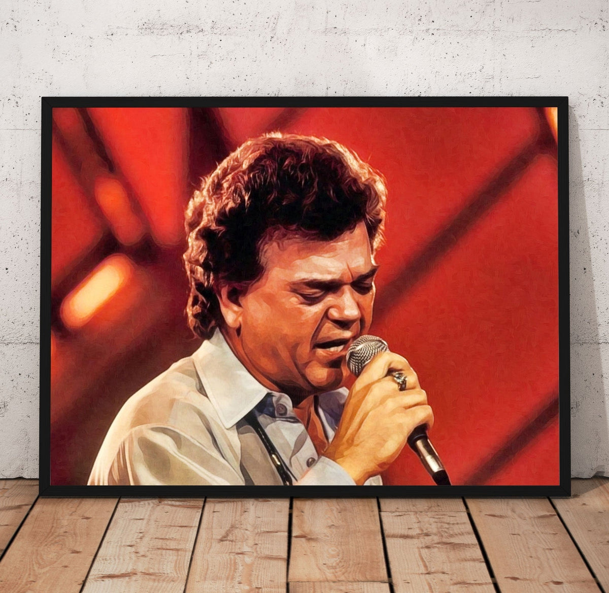 Conway Twitty Poster/Canvas | Far Out Art 