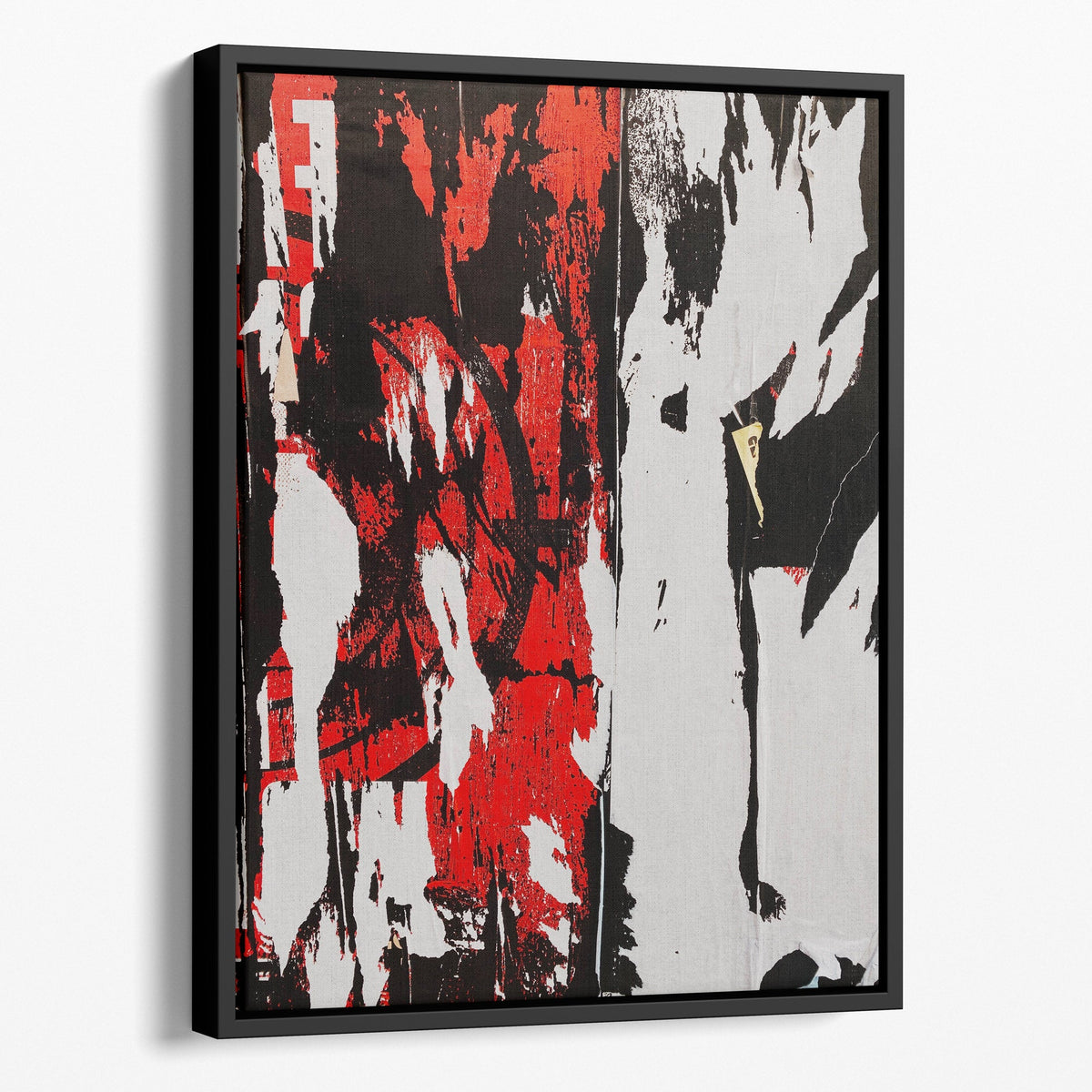 White Stripes Abstract Canvas Sets