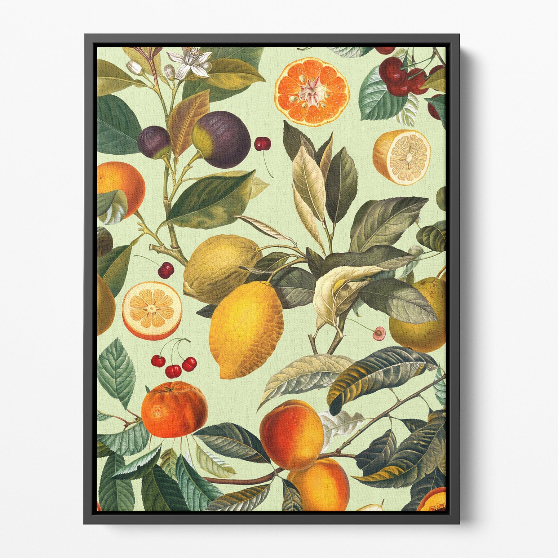 Citrus Garden Poster/Canvas | Far Out Art 
