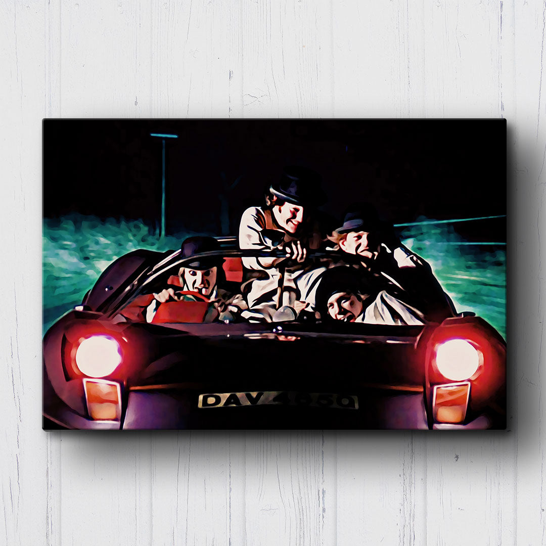 A Clockwork Orange Car Ride Canvas Sets