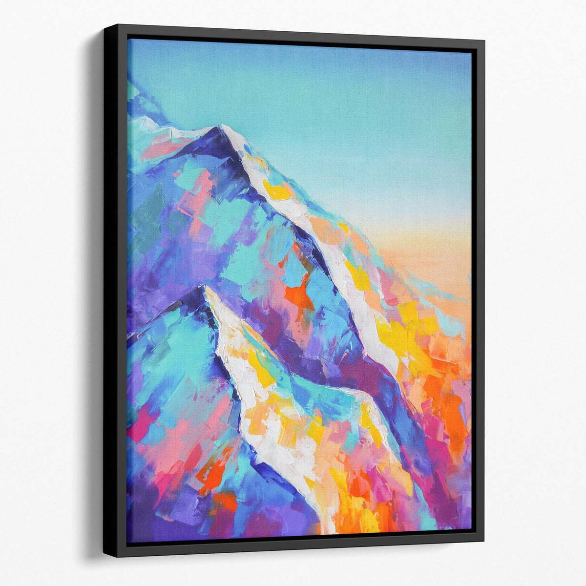 Colorful Mountain Top Canvas Sets