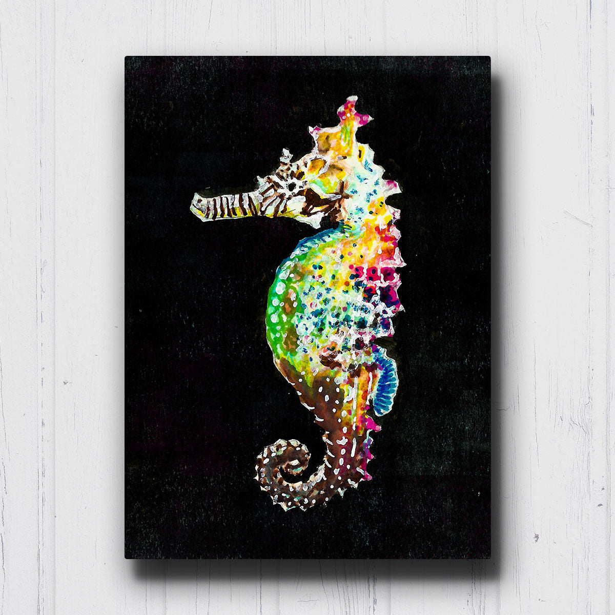 Colorful Seahorse Canvas Sets