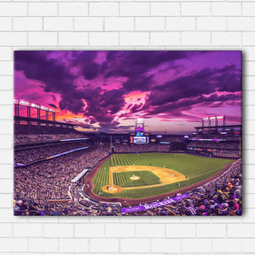 Coors Field Canvas Sets