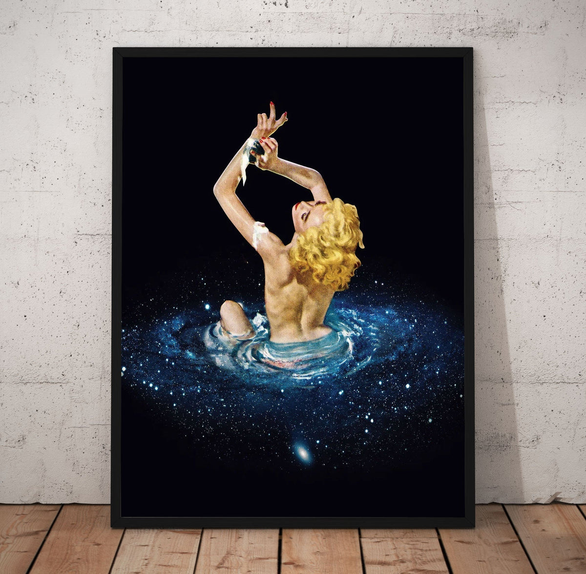 Cosmic Bath Poster/Canvas | Far Out Art 