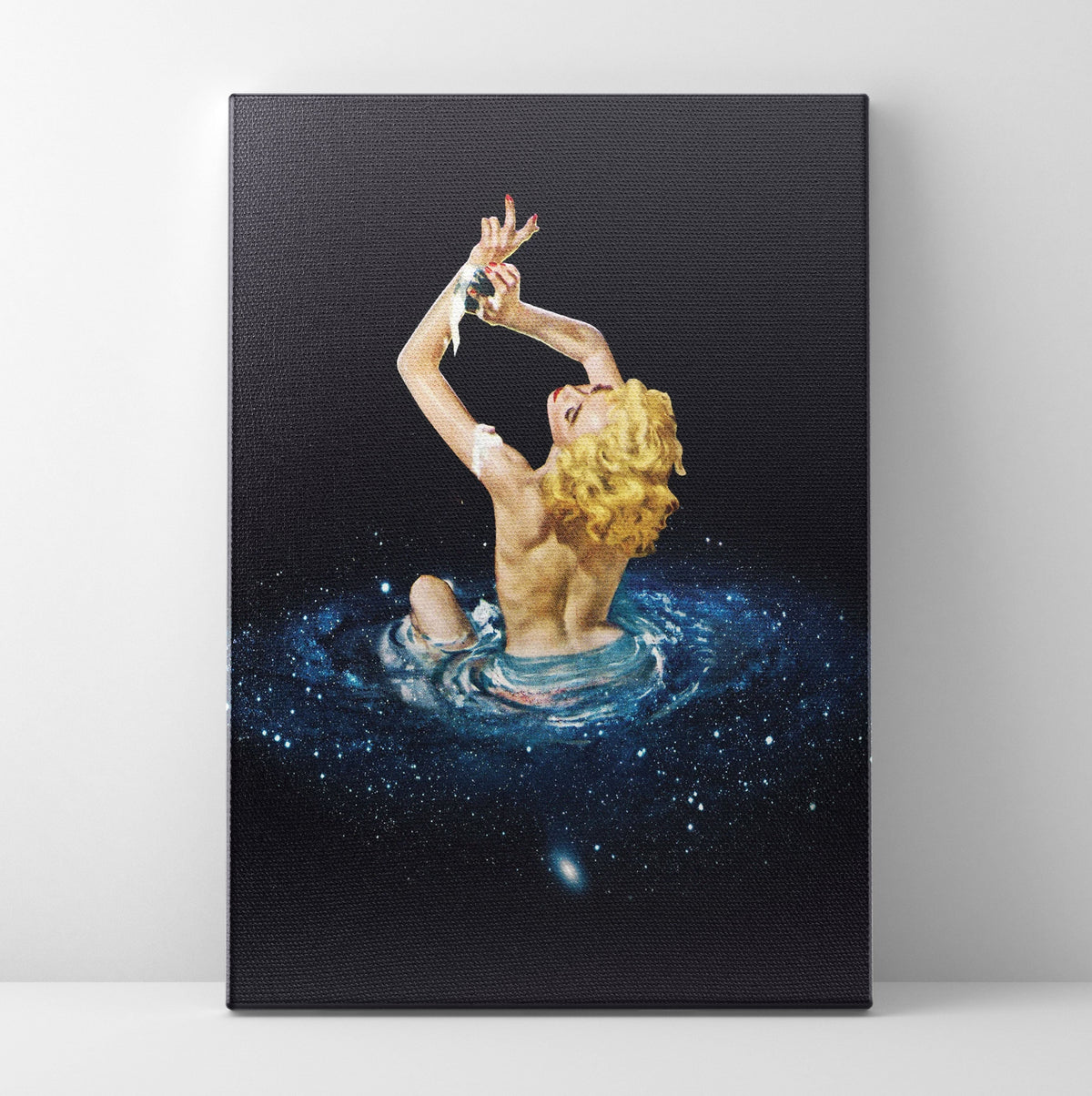 Cosmic Bath Poster/Canvas | Far Out Art 
