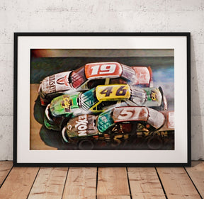 Days Of Thunder Rubbing Is Racing Wall Art