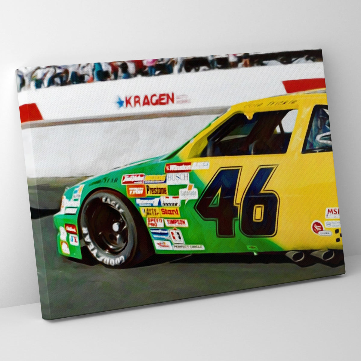 Days Of Thunder #46 City Chevy | Far Out Art 