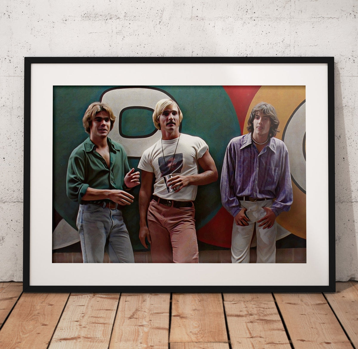 Dazed and Confused Pool Hall Wall Art