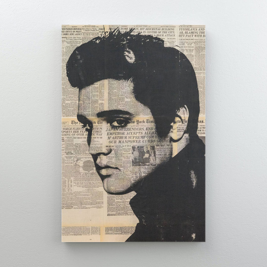 Elvis News Canvas Sets