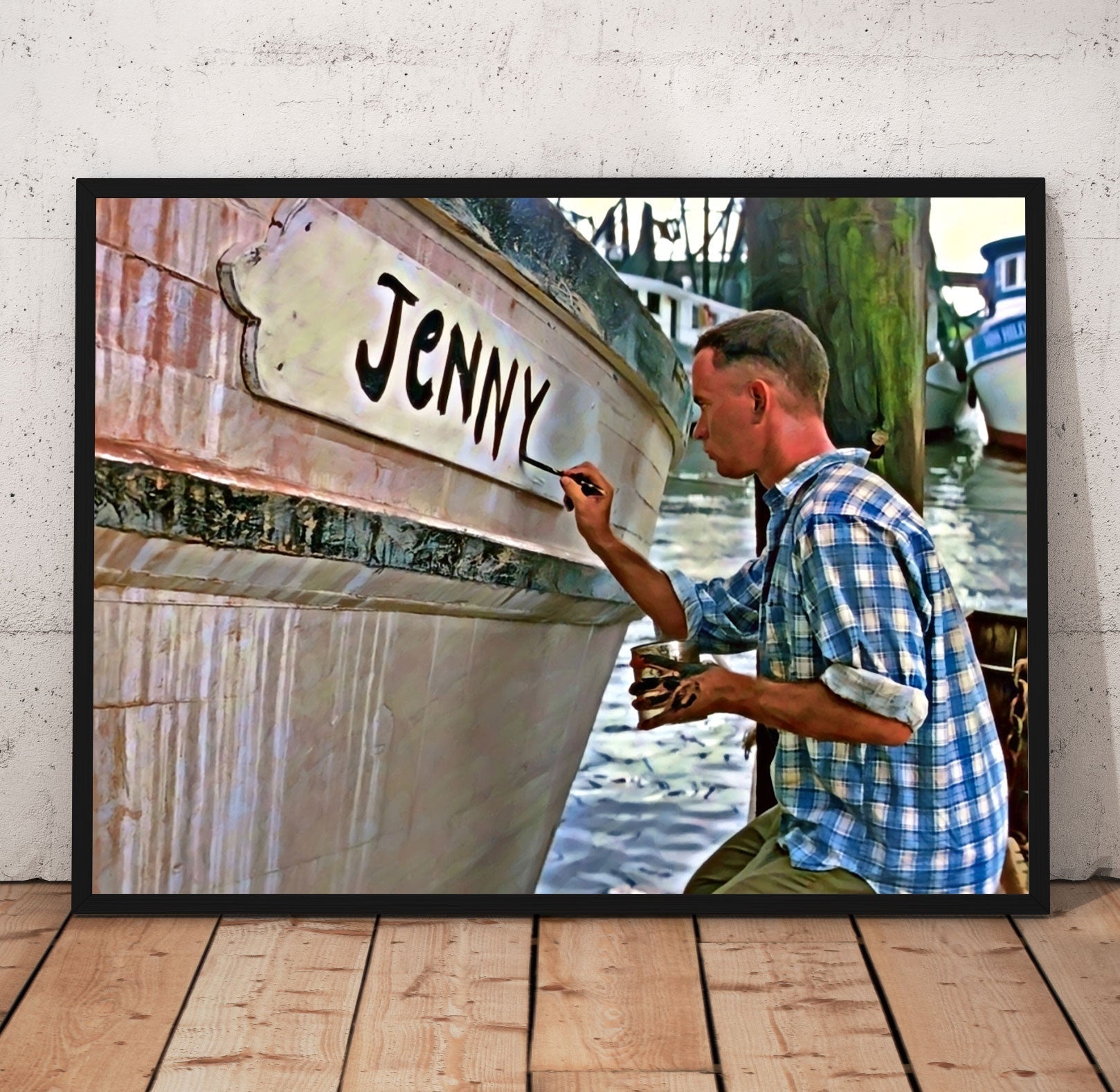 Forrest Gump SS Jenny Poster/Canvas | Far Out Art 