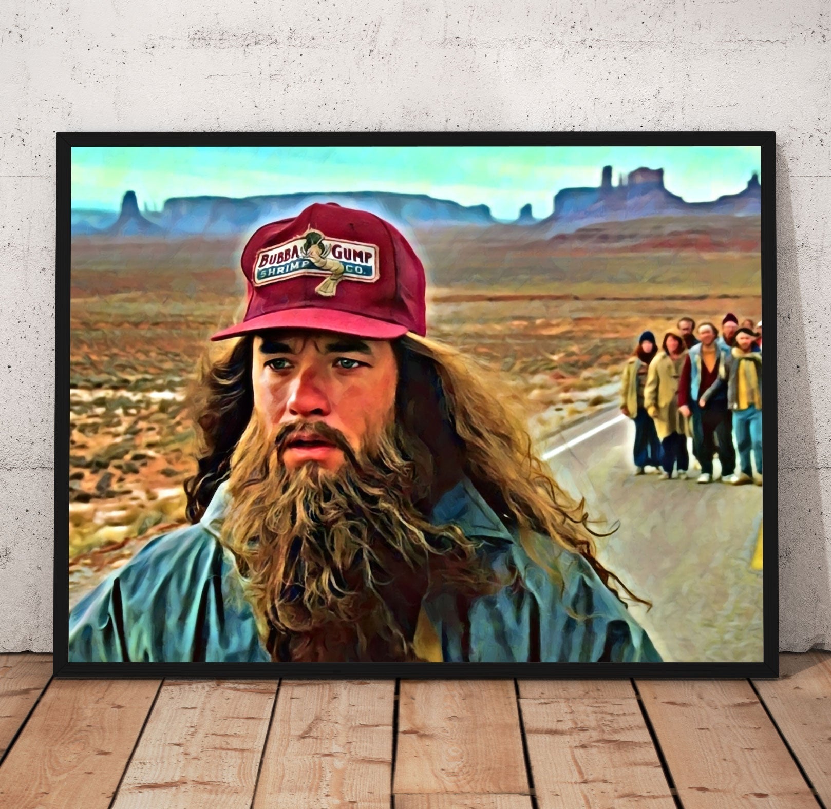 Forrest Gump Tired Poster/Canvas | Far Out Art 