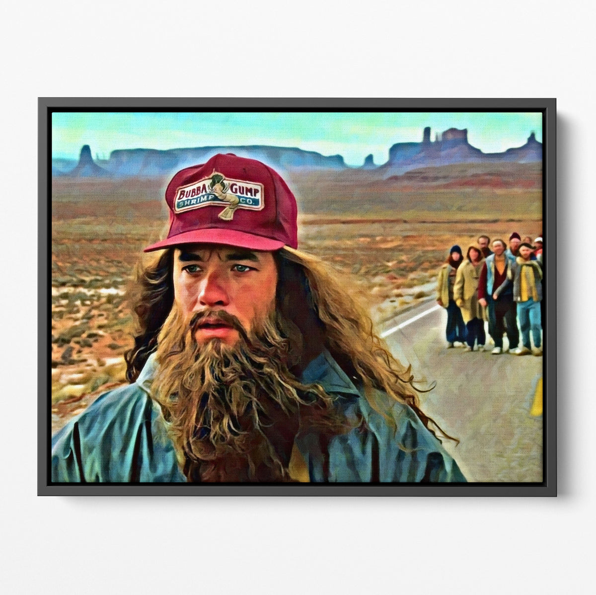 Forrest Gump Tired Poster/Canvas | Far Out Art 