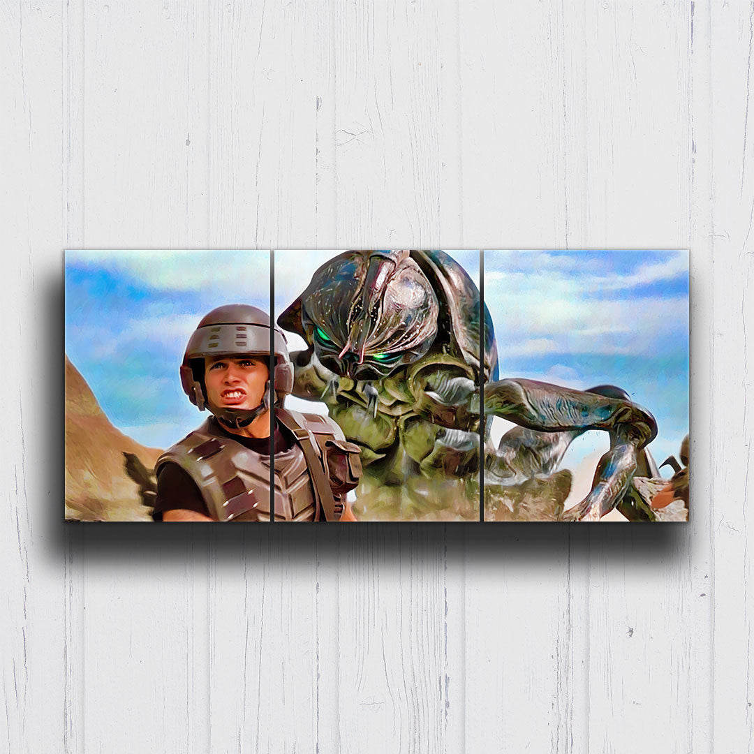 Starship Troopers Fire Beatle Canvas Sets