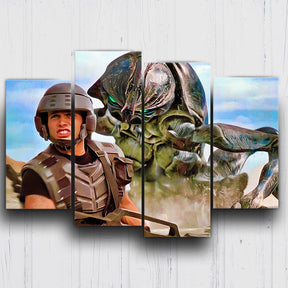 Starship Troopers Fire Beatle Canvas Sets