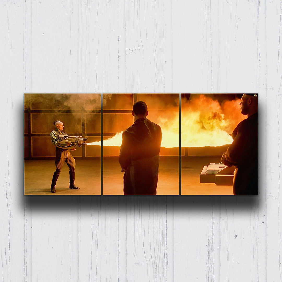 The Fifth Element Flamethrower Canvas Sets