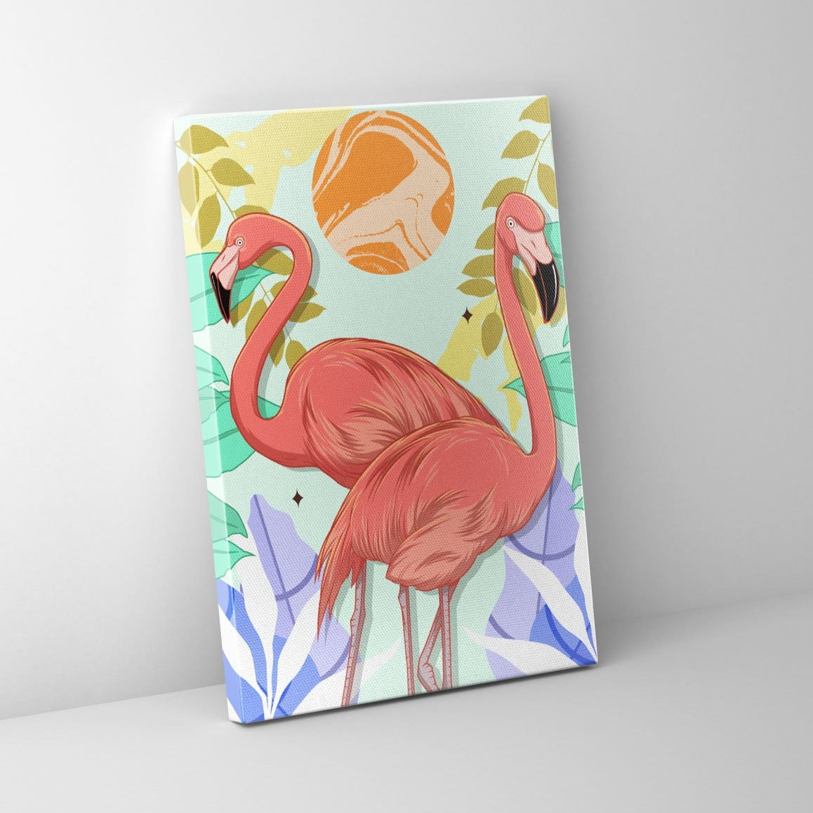 Flamingo Summer Canvas Sets