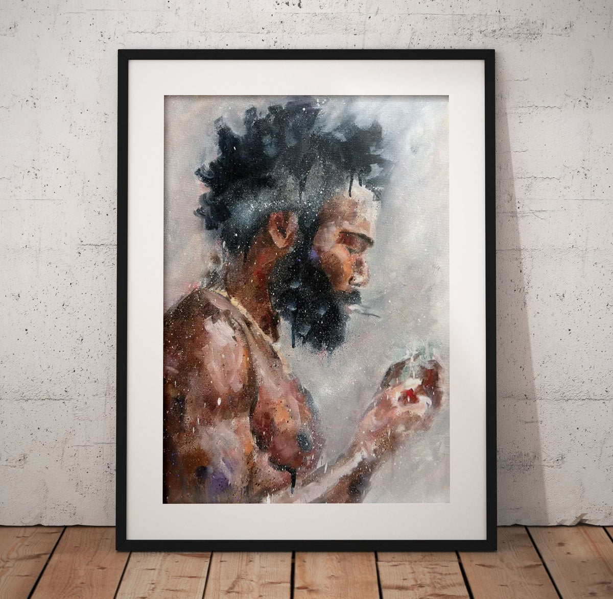 Frosted Childish Gambino Poster/Canvas | Far Out Art 