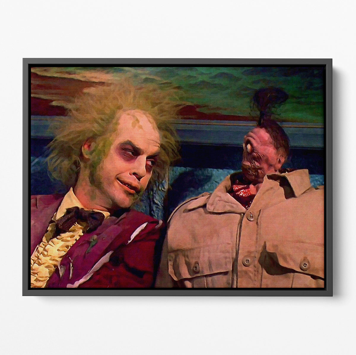 Beetlejuice GQ Poster/Canvas | Far Out Art 