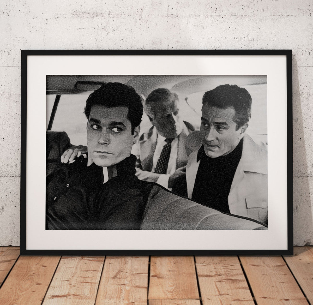 Goodfellas Pinched Poster/Canvas | Far Out Art 