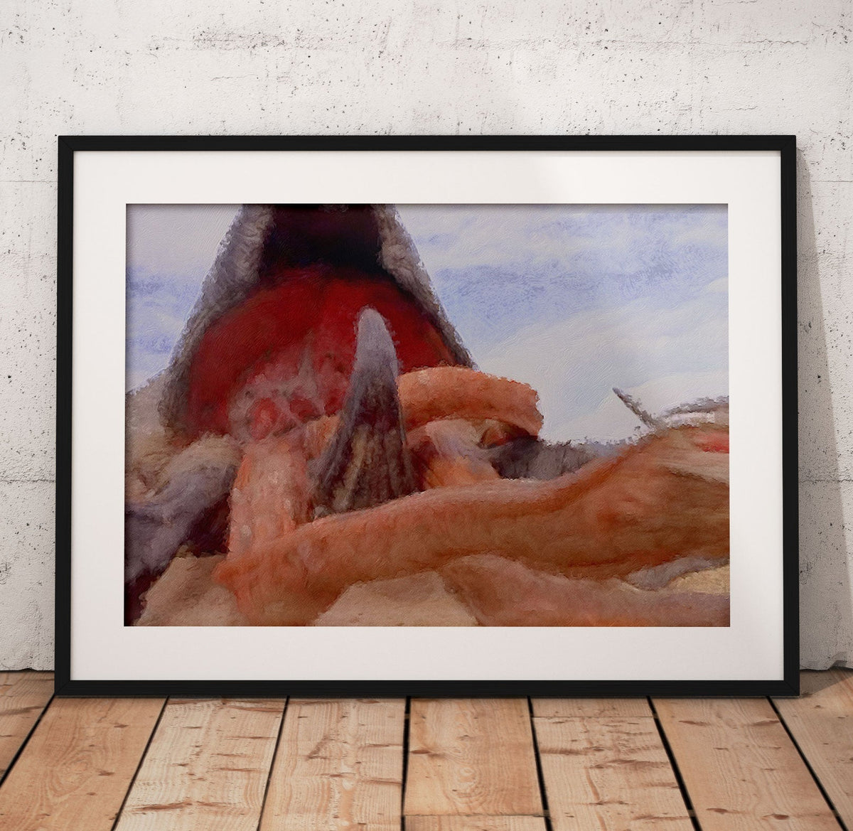 Tremors Graboid Poster/Canvas | Far Out Art 