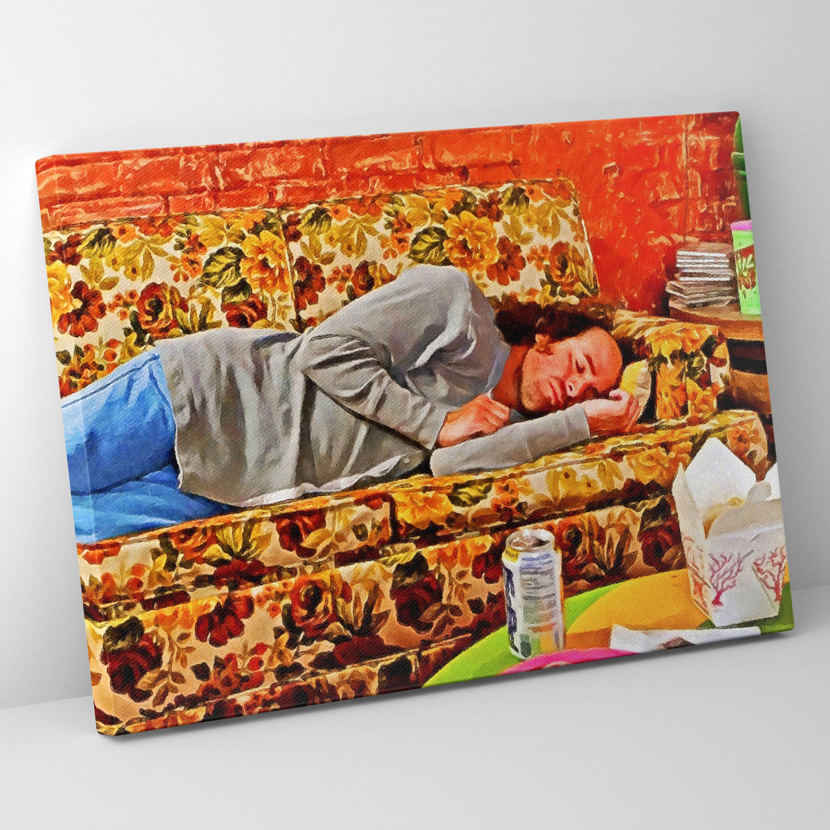 Half Baked Guy Poster/Canvas | Far Out Art 