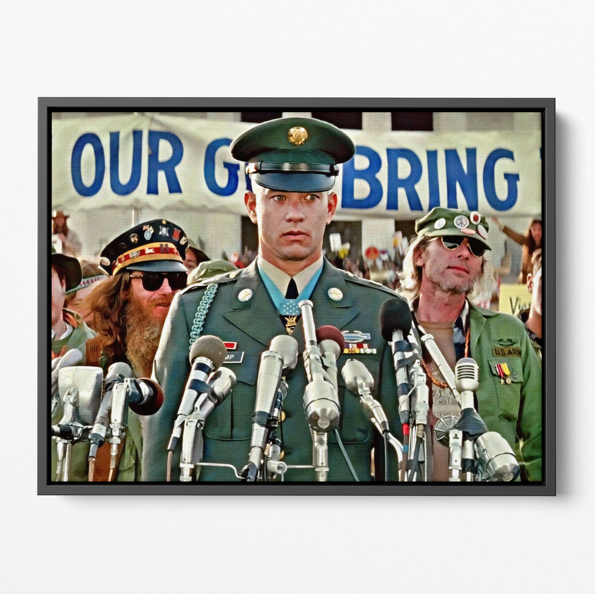 Forrest Gump Speech Poster/Canvas | Far Out Art 