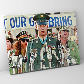 Forrest Gump Speech Poster/Canvas | Far Out Art 