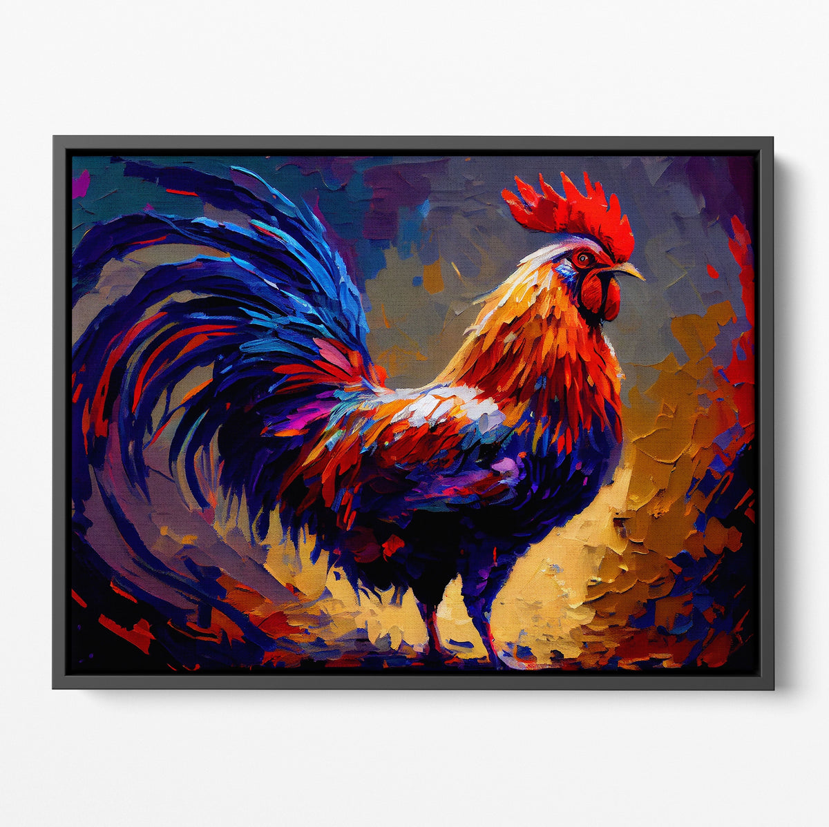 Henry The Rooster Poster/Canvas | Far Out Art 