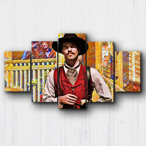 Tombstone I'm your Huckleberry Canvas Sets