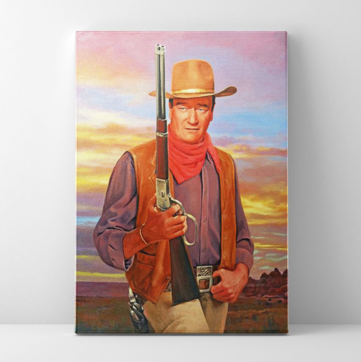 John Wayne In Color | Far Out Art 